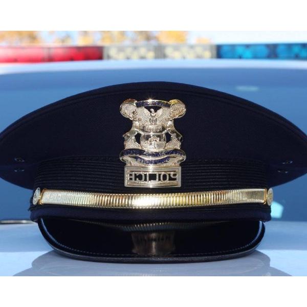 Picture of a Grand Valley State University Police hat